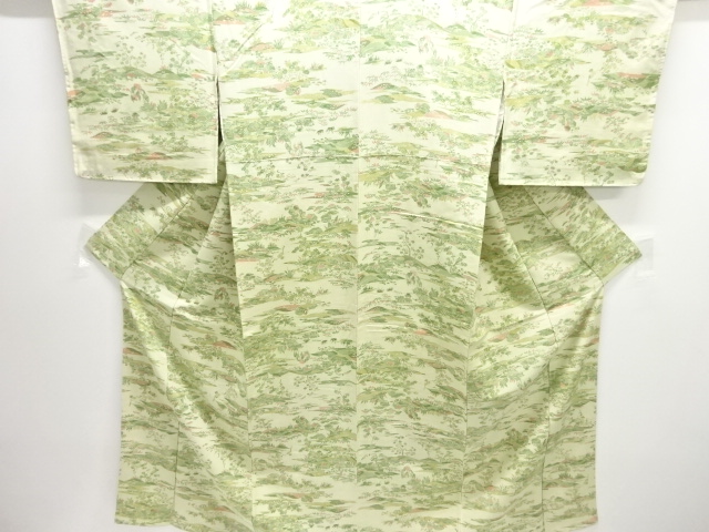 JAPANESE KIMONO / KOMON / UNUSED / CHAYATSUJI
